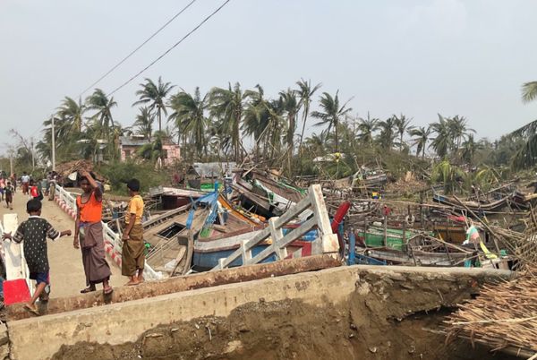 新加坡红十字会向缅甸飓风灾民捐赠5万美元