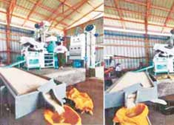 克钦邦葡萄窝县区建成一座日产18吨大米的碾米厂