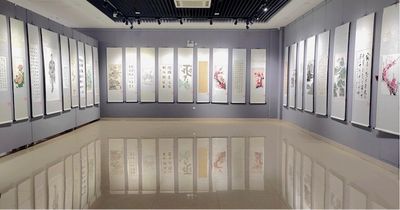 《积畦成田》温子成先生书画展献颂