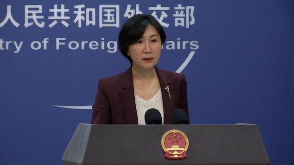 外交部：强烈不满和坚决反对