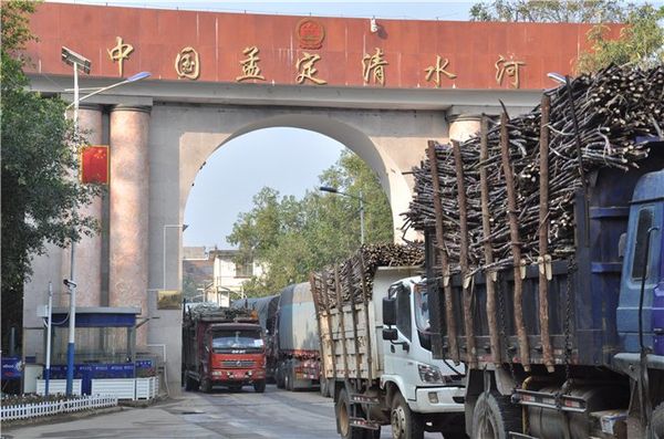 缅中边境清水河口岸的进出口贸易情况