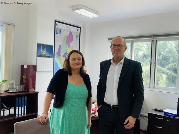 德国将继续向缅甸提供人道主义援助