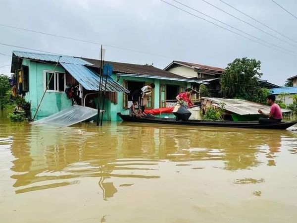 社会救济部称9个省邦有7000多人遭受水灾