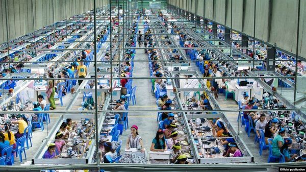 缅甸制衣业因订单量大幅下滑遭受重创