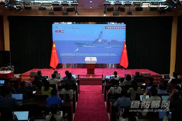 看！美舰侵权挑衅中方，视频证据在此！