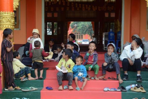 掸邦北部的武装冲突导致一万多人流离失所