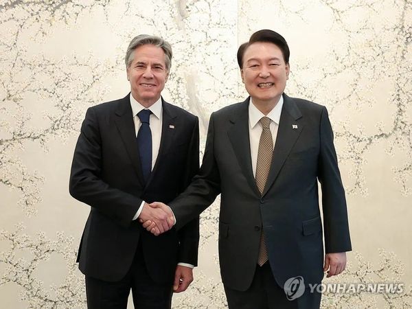 布林肯今天到韩国，几个细节值得注意！