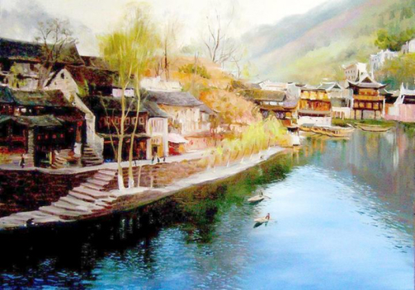 二十年后回故乡​（王嫒芯​）