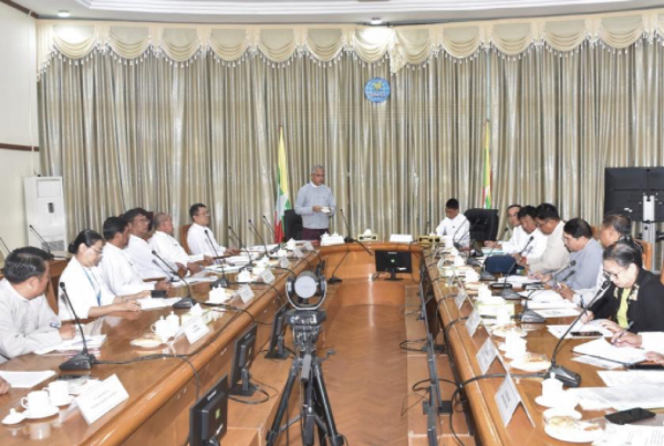 缅方为皎漂深水港项目基础设施开筹备会议