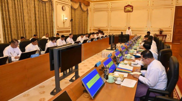 国家和平与发展委员会会议在内比都举行