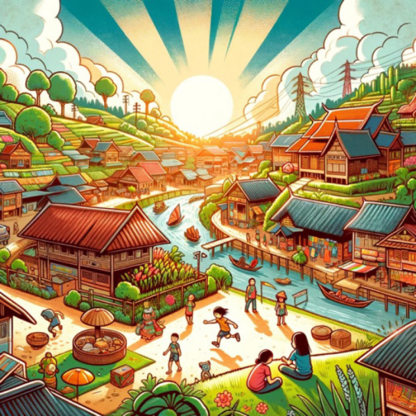 《美丽的四季湖》（赵顺邦）