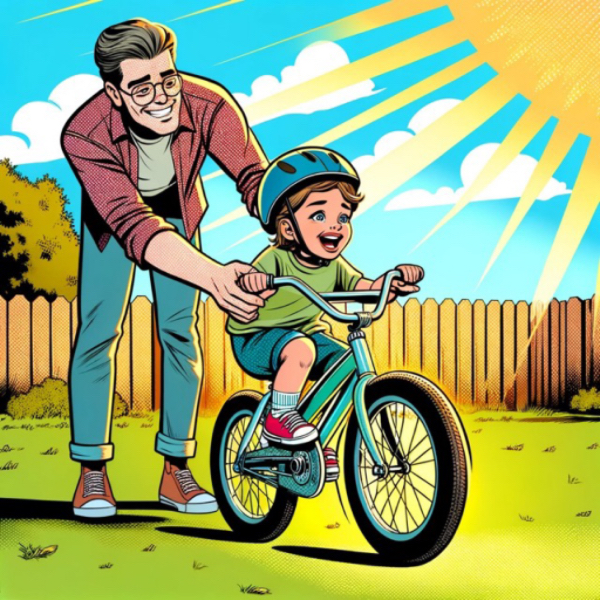 《我的第一次骑行》（蓝斯雅）