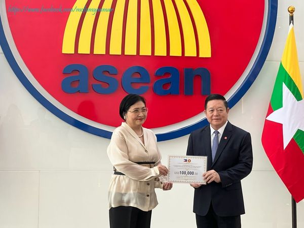 菲律宾政府向缅甸捐款10万美元用于风灾地区重建