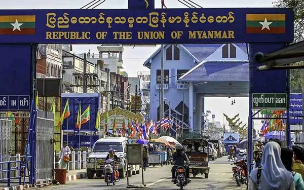 缅甸贸易部批准缅泰边境贸易集装箱运输