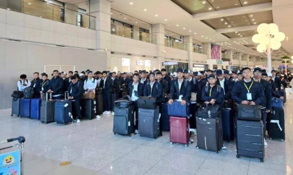 又有180名缅甸劳工被派往韩国