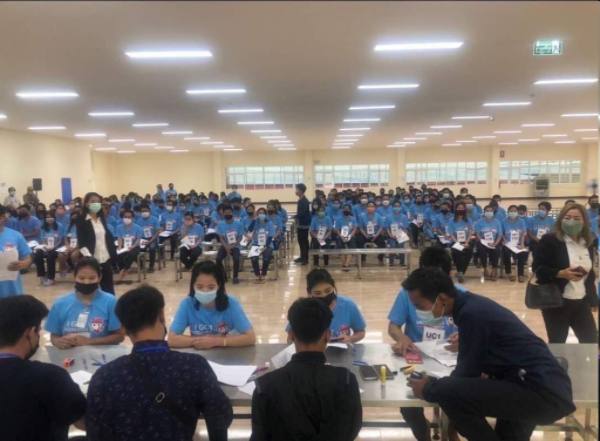 第16届EPS-TOPIK韩语水平考试服务行业组别中女生特别多