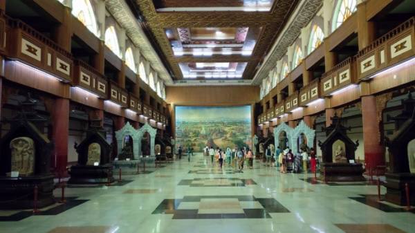 2023—24财政年度进入蒲甘考古博物馆的游客有9万多人