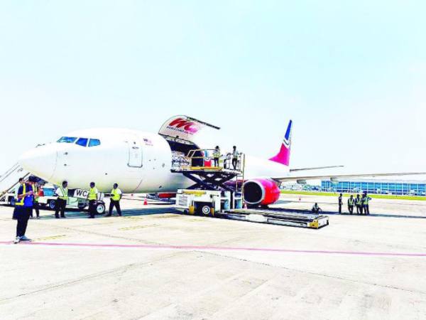 仰光-南宁-仰光货运航班每周将运行3班