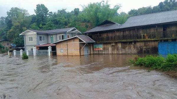 曼东市遭受水灾损失严重
