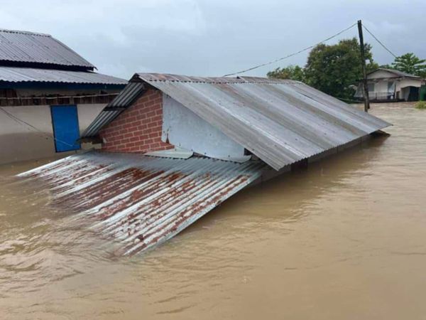 丹伦河帕安段水位创历史新高