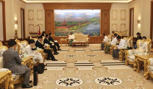 掸邦北部再爆发冲突之际中国特别代表与军委会主席再次会面
