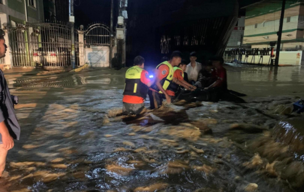 大其力市再次发生洪灾