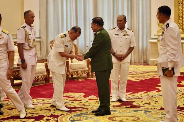 东盟成员国海军司令与缅甸军事领导人举行会晤