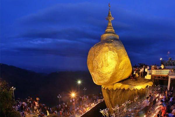 孟邦吉铁窑佛塔正在为其佛节盛会作准备工作