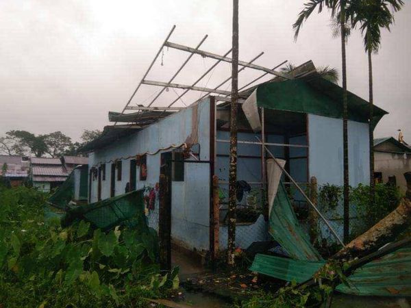 气象局预计缅甸部分地区将出现强风暴雨