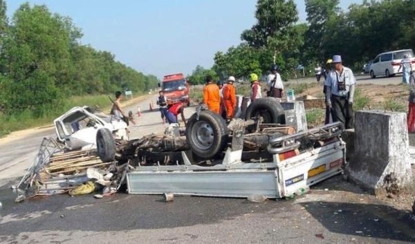 仰光—曼德勒高速公路11个月来发生189起车祸事件