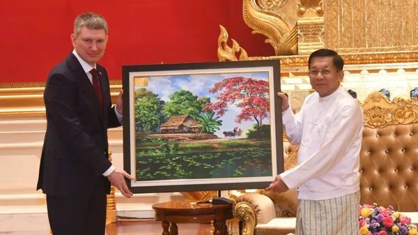 俄罗斯表示将增加对缅甸的投资