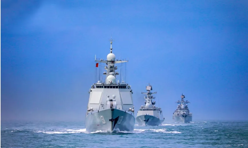 台岛附近设“射击训练”演习区？外交部一语双关，回怼过去