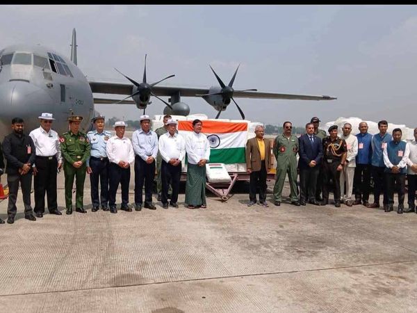 国际社会驰援缅甸强震灾区