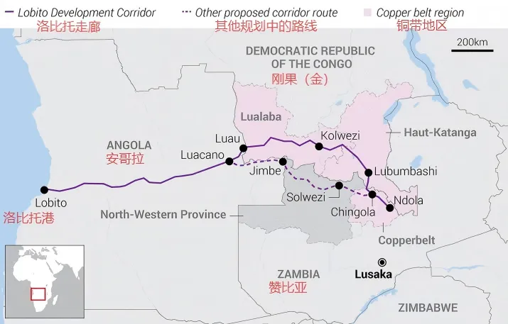 “洛比托走廊”，美国扬言要对付中国的项目怎么突然转变了目标