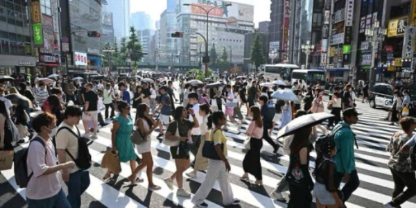 日本国家内外籍人士人数已破纪录地达到395万人