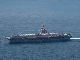 南海坠机后，美航母新动向曝光！