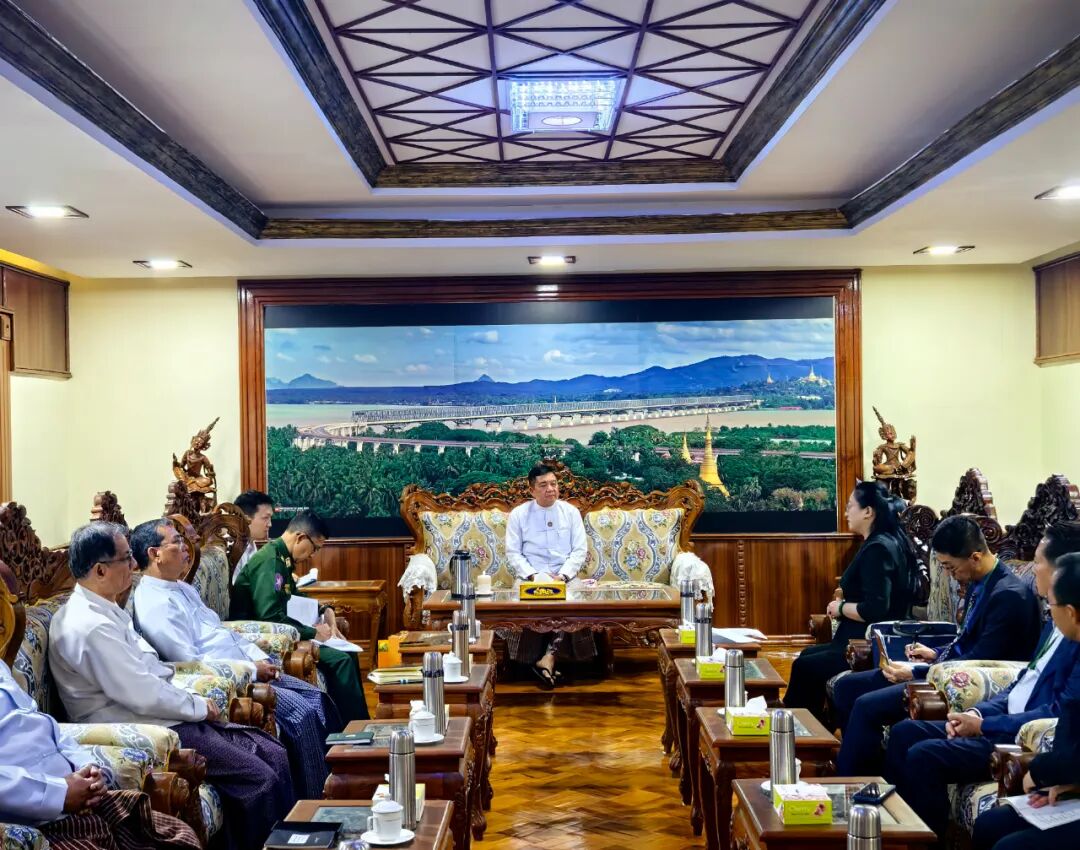 马珈大使考察孟邦毛淡棉和克伦邦帕安