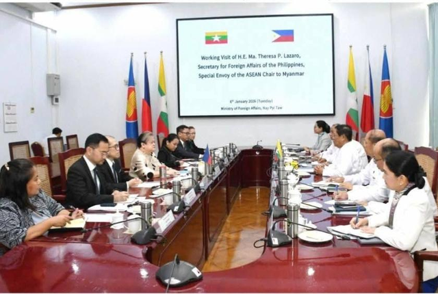 缅菲两国外长举行会晤 讨论移交涉电诈外籍人员事宜及加强双边合作