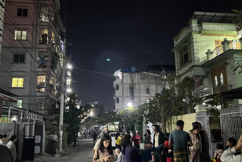 缅甸曼德勒附近发生4.5级地震 多地有明显震感