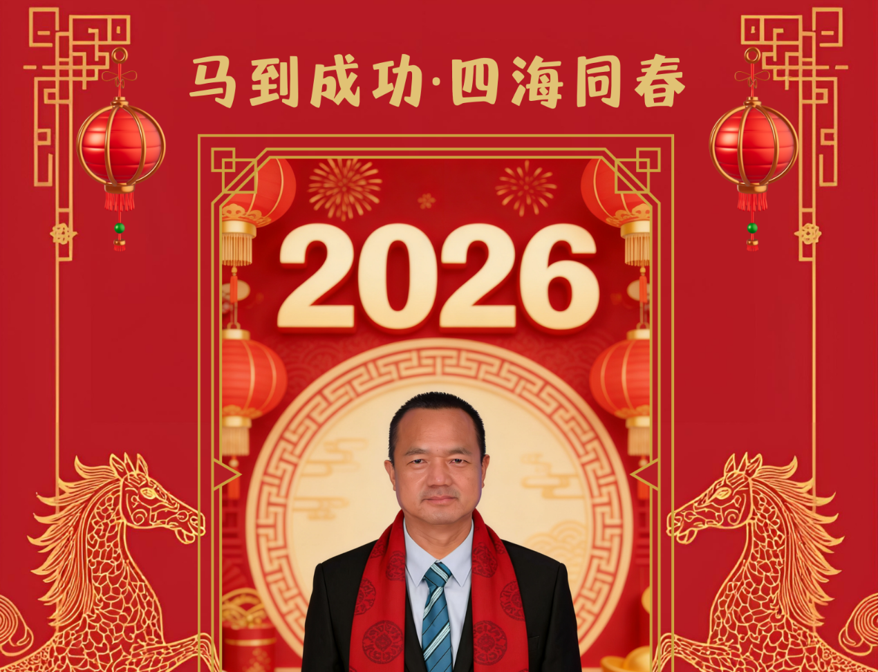 马到成功·四海同春——曼德勒云南同乡会给大家拜年啦！