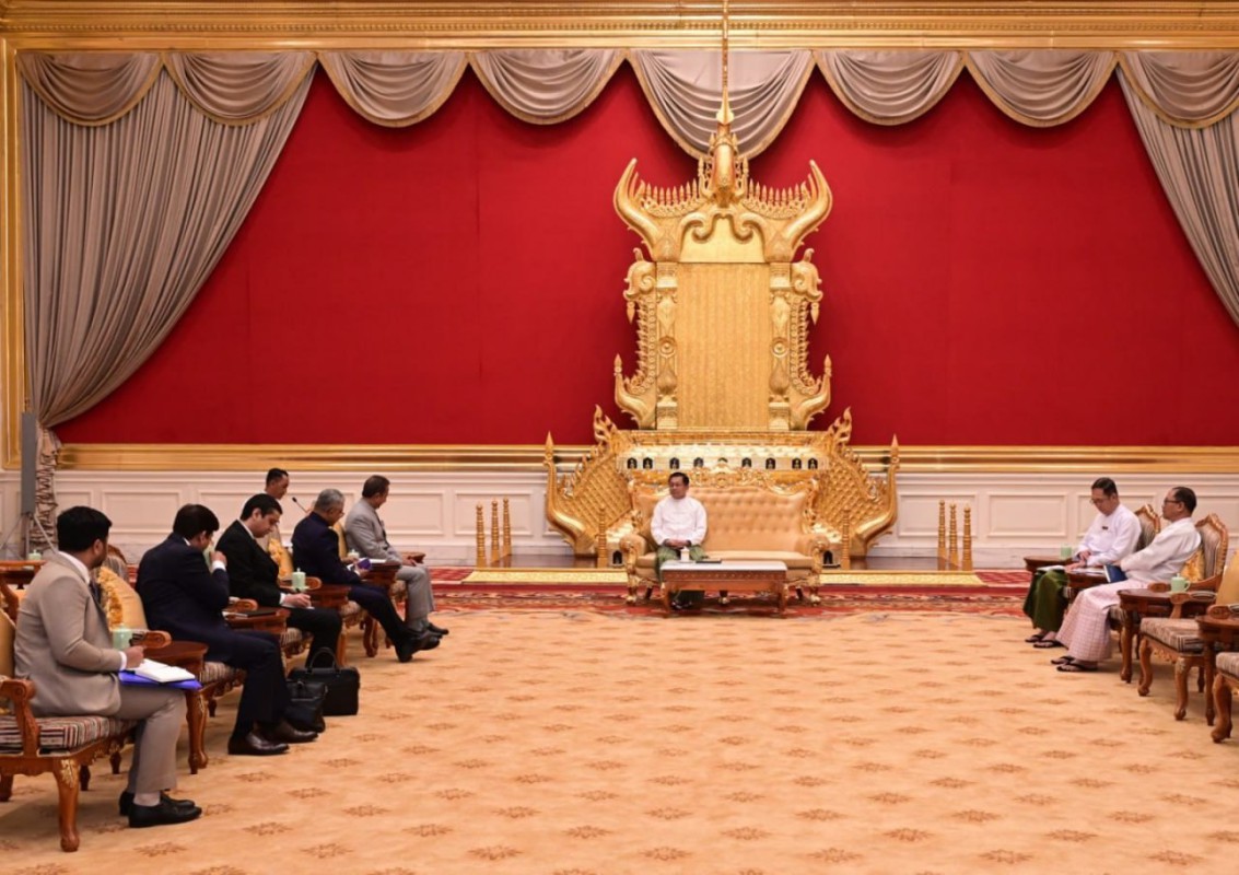 缅甸总统敏昂莱：与印方就深化贸易及边境合作达成共识