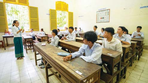 柬埔寨国家举行2026年度大学入学考试参加考试人数有15万多人