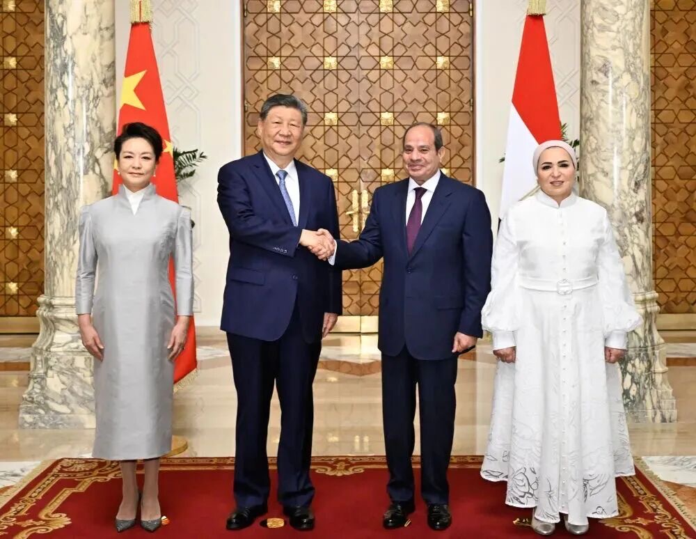 习近平同埃及总统塞西会谈