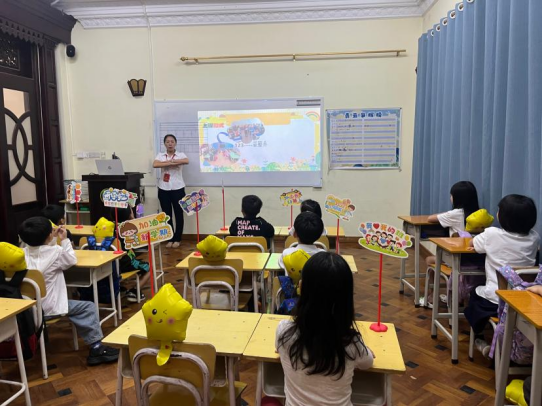 缅甸新世纪国际中文学校仰光杜卡瓦迪校区  开学第一课，点亮新学期成长之光